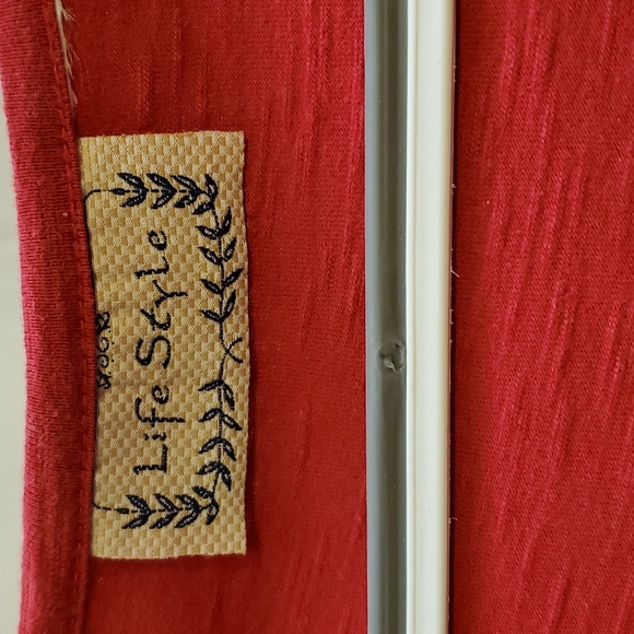 Life Style Embroidered Top - Picture 3 of 5